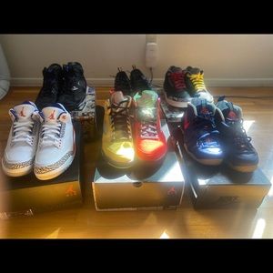 Jordan’s size 8.5 some DS some worn 2x